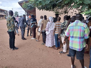 Voting began around 7:30am across centres in the Eastern region