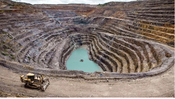 Copper mining in Kolwezi, eastern DR Congo