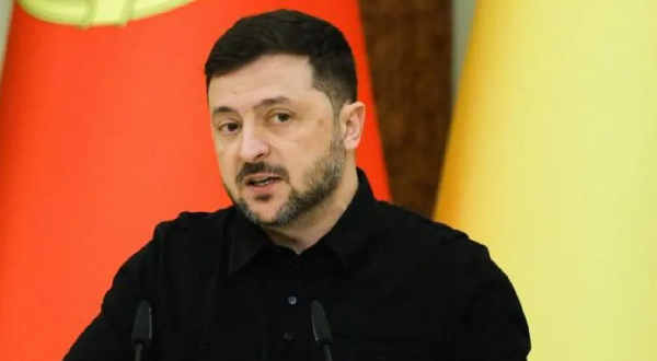 Volodymyr Zelensky is Ukraine's President