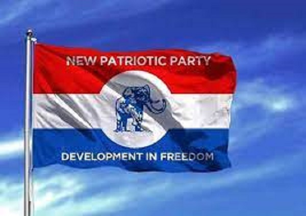 File photo: New Patriotic Party flag
