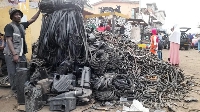 File photo of used spare parts