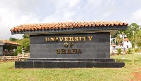 Main entrance of the University of Ghana, Legon