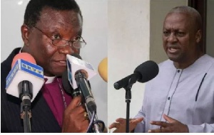 Rev. Prof. Emmanuel and Former President John Dramani Mahama