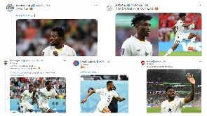 European clubs react to Ghana's win over Korea