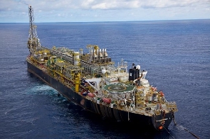 File photo of Ghana's FPSO Nkrumah oil vessel