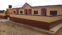 One of the newly constructed bungalows for the teachers of Zorh