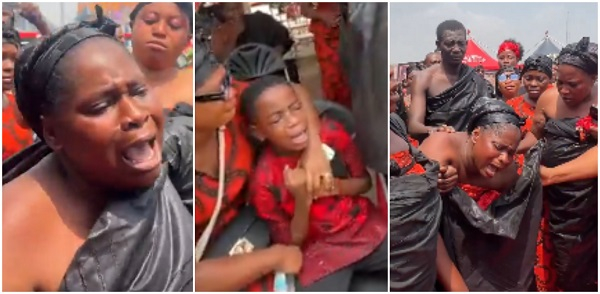 Wife and children of late Kotoko fan, Pooley