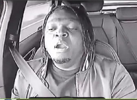 Image from an interior camera in Erunkulu's vehicle