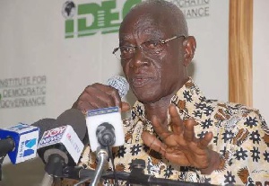 Former Electoral Commissioner,  Dr. Kwadwo Afari-Gyan