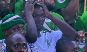 Nigerian fans saddened after they missed out from the World  Cup