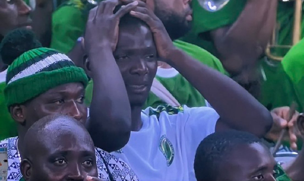 Nigerian fans saddened after they missed out from the World  Cup