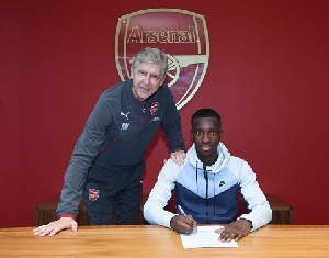 Eddie Nketiah has signed a new long-term deal with Arsenal FC
