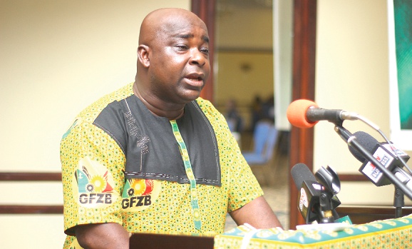 Michael Okyere Baafi, Chief Executive Officer of the Ghana Free Zones Authority (GFZA)