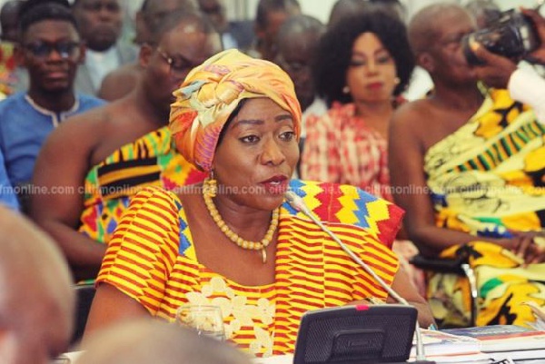 Minister of Tourism, Culture and Creative Arts, Mrs Catherine Abelema Afeku,