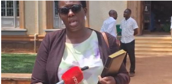 UNEB`s lawyer, Counsel Annet Kemali speaks to this publication after the court ruling