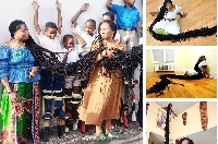 Asha Mandela has the world's longest hair