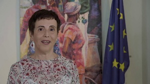 Diana Acconcia, Ambassador of the EU Delegation in Ghana