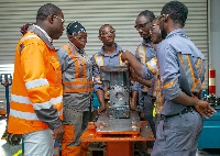 Graduate Engineers at the practical skills training programme