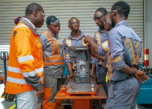 Graduate Engineers at the practical skills training programme