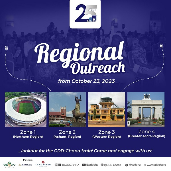 CDD-Ghana@25 Regional Outreach