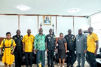 The team from the NRSA with the IGP
