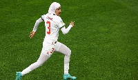 Moroccan defender Nouhaila Benzina
