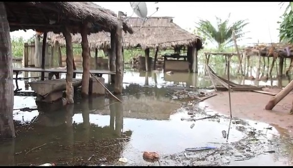 Heavy rainfall destroyed homes and properties at Vutideke