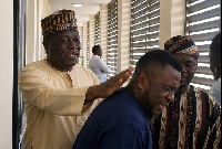 The Muslim cleric captured slapping Apostle Daniel Junior Yaw Adjei