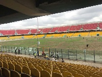 Funding has been received to complete the University of Ghana Stadium