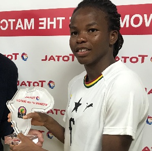 Black Queens forward Sherifatu Sumaila