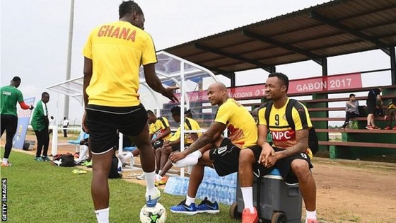 Andre and Jordan Ayew missed Ghana's 5-1 World Cup qualifying win over Congo Brazzaville