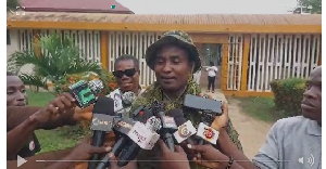 Colonel Robert Narh is the National Anti-Galamsey Army Commander