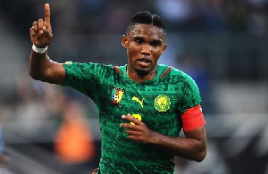 Samuel Eto'o played for Cameroon at the 1998 World Cup aged 17