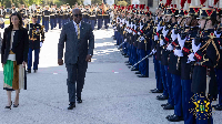 President Mahama receives full state welcome in Paris