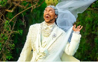 Denrele Edun 'married himself' during his 45th birthday celebration