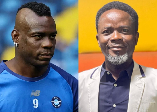 Mario Balotelli is a footballer while Dan Kwaku Yeboah is a sports journalist