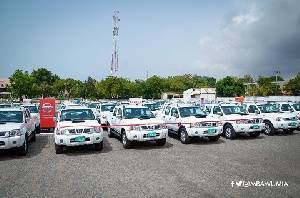Over 50 fleet of vehicles  has been presented to the NIA to facilitate nationwide ID registration