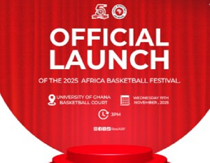 The 2025 Africa Basketball Festival will take place at the University of Ghana