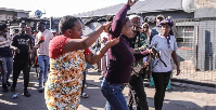 Some South African protesters have been going door-to-door checking people's legal status