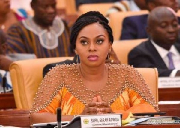 Sarah Adwoa Safo, MP Dome-Kwabenya