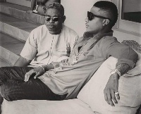 Wizkid and manager Sunday Are