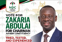 Zakaria Abdulai is the Juaben Constituency Secretary for NDC