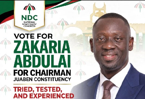 Zakaria Abdulai is the Juaben Constituency Secretary for NDC