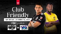 Flyer of the friendly fixture