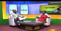 Nana Osei Ampofo-Adjei and Nana Yaa Brefo are hosts of Badwam