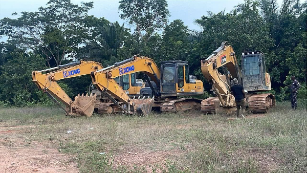 A joint anti-galamsey task force has reclaimed two forest reserves in Ashanti Region