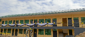 Armah-Kofi Buah commissions 12-unit classroom block at KIMTEC