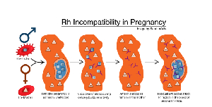 Rhesus factor incompatibility happens when an Rh-negative woman conceives an Rh-positive fetus.