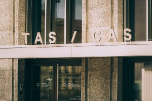 Front view of the Court of Arbitration for Sport (CAS)