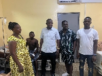 The young man received support from Ibrahim Mahama for his surgeries